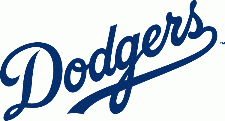Los Angeles Dodgers 2012-Pres Wordmark Logo fabric transfer